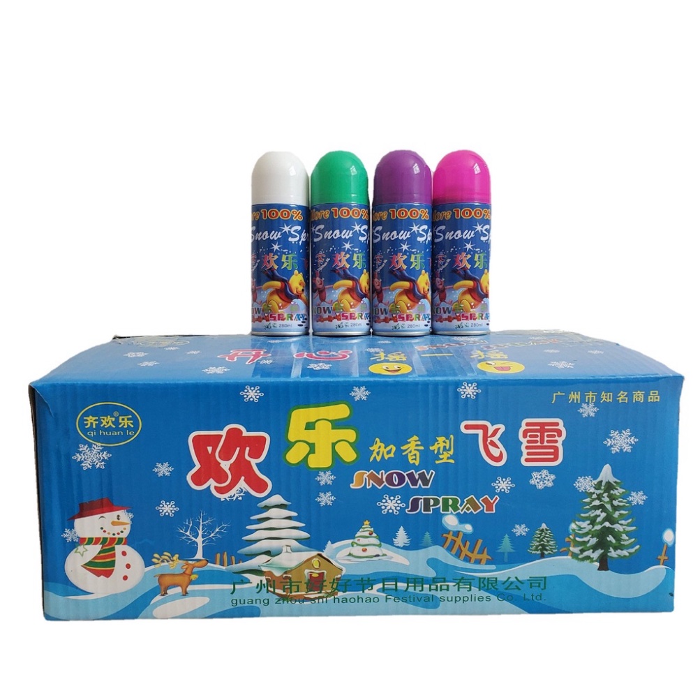 Đồ chơi sinh nhật  bình xịt tuyết tuyết tan,xịt dây sinh nhật