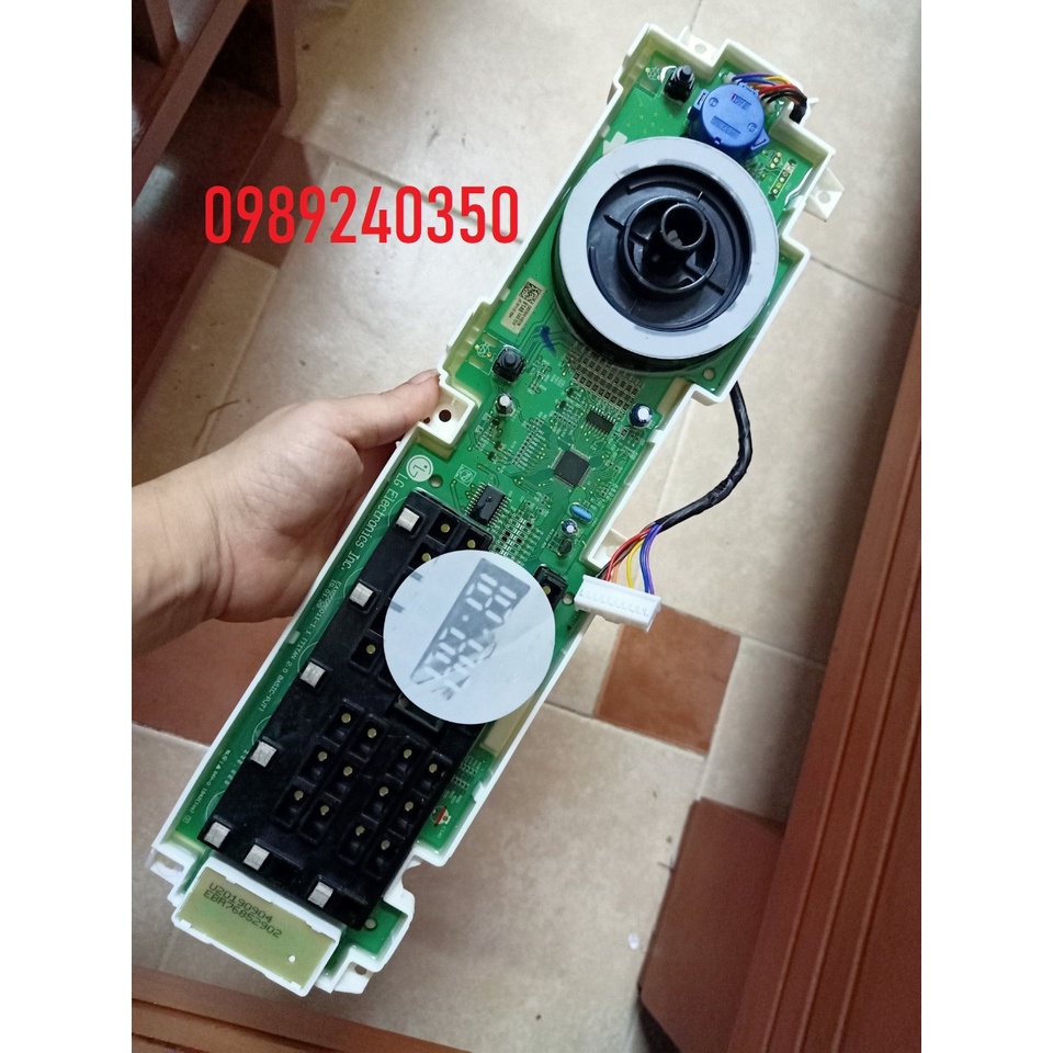 Bo mạch hiển thị máy giặt LG FC 1475N4W cửa trước