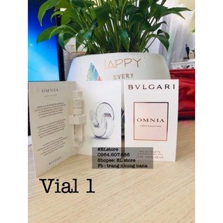 Vial nước hoa các loại có sẵn chuẩn auth mua tại hãng và sephora