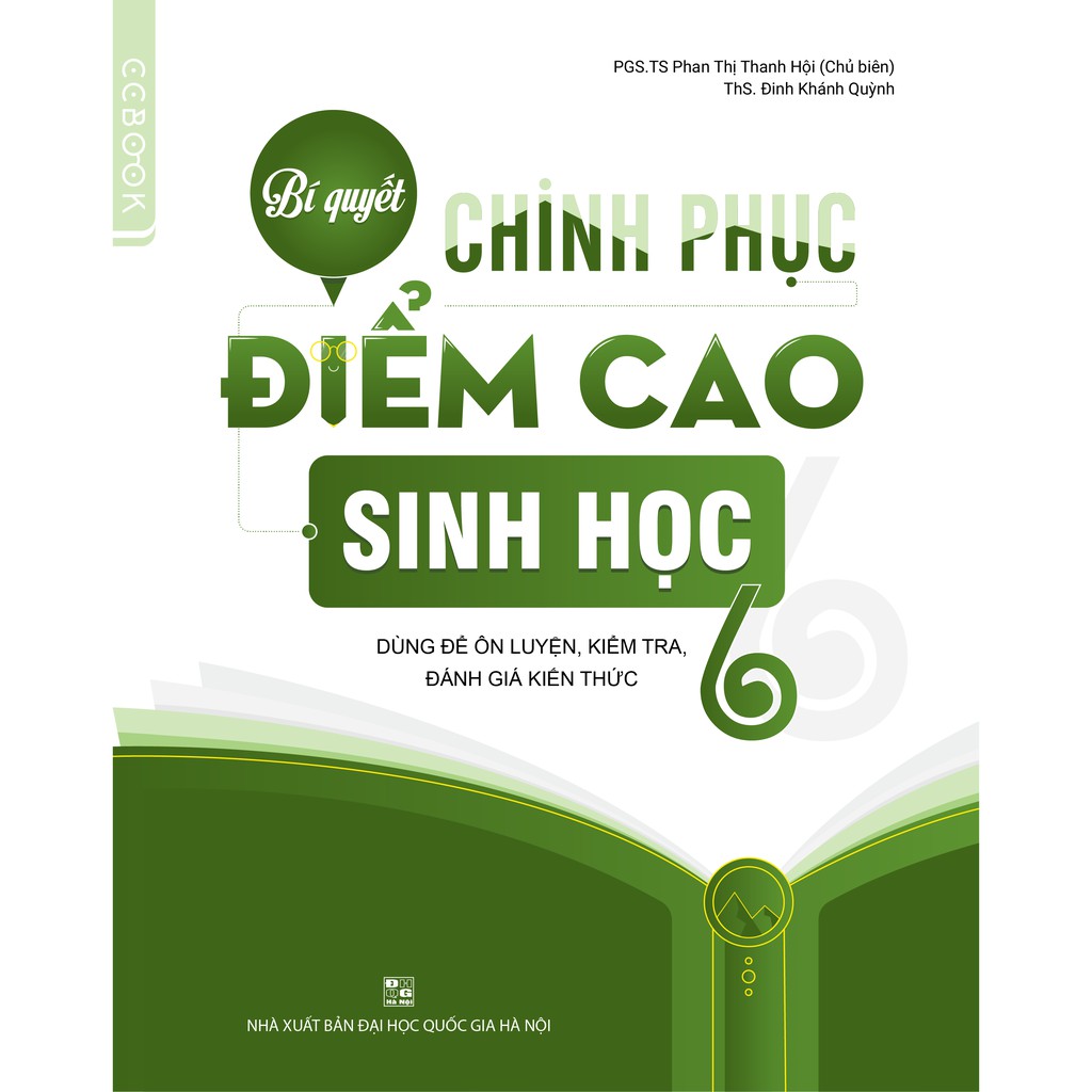 Sách - Bí quyết chinh phục điểm cao Sinh học 6