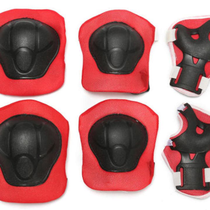 Bảo vệ đầu gối cho bé đi xe đạp combo full