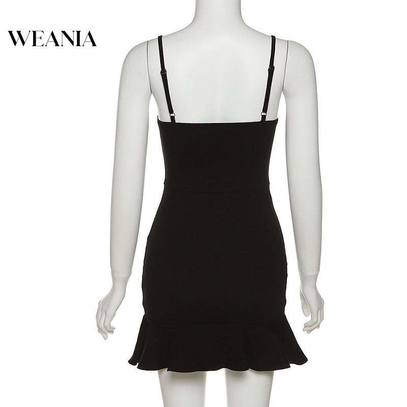 Đầm Mini Phối Lưới Hở Lưng Gợi Cảm Dành Cho Nữ