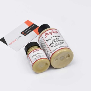 Màu Angelus Acrylic Leather Paint vẽ trên chất liệu da, vải - Màu Beige Taupe