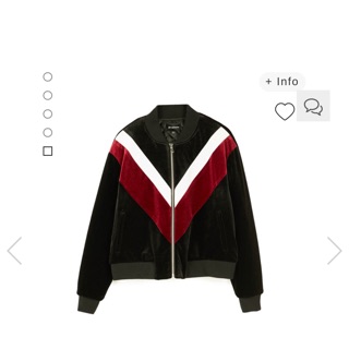 Áo bomber size s stradivarius