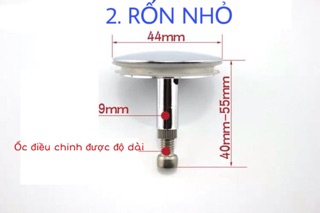 Nút Chặn / Rốn Xi Phông Bồn Tắm