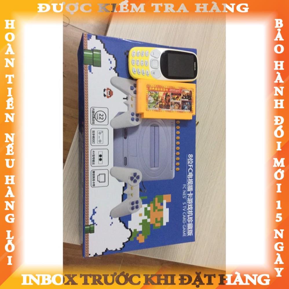 Máy chơi game 4 nút NES + băng 500 trò không trùng lập nguyenmanh