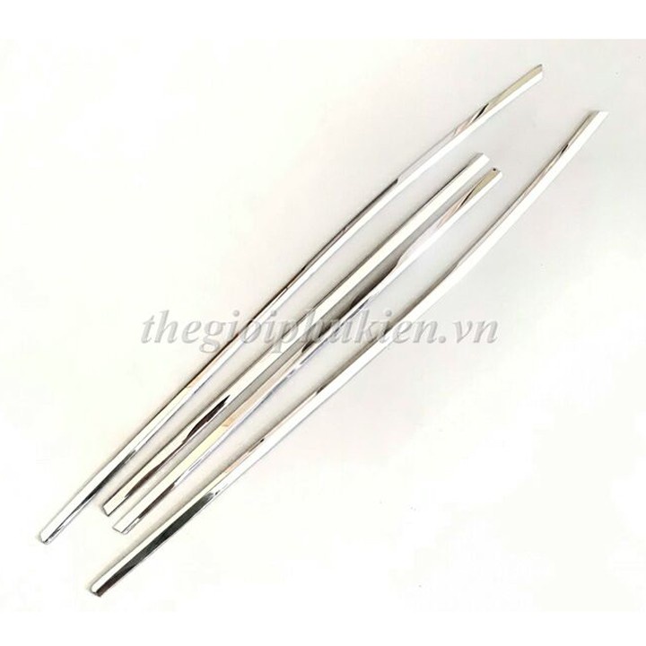 Nẹp viền chân, cong kính xe Mazda CX5 2018-2023 inox cao cấp