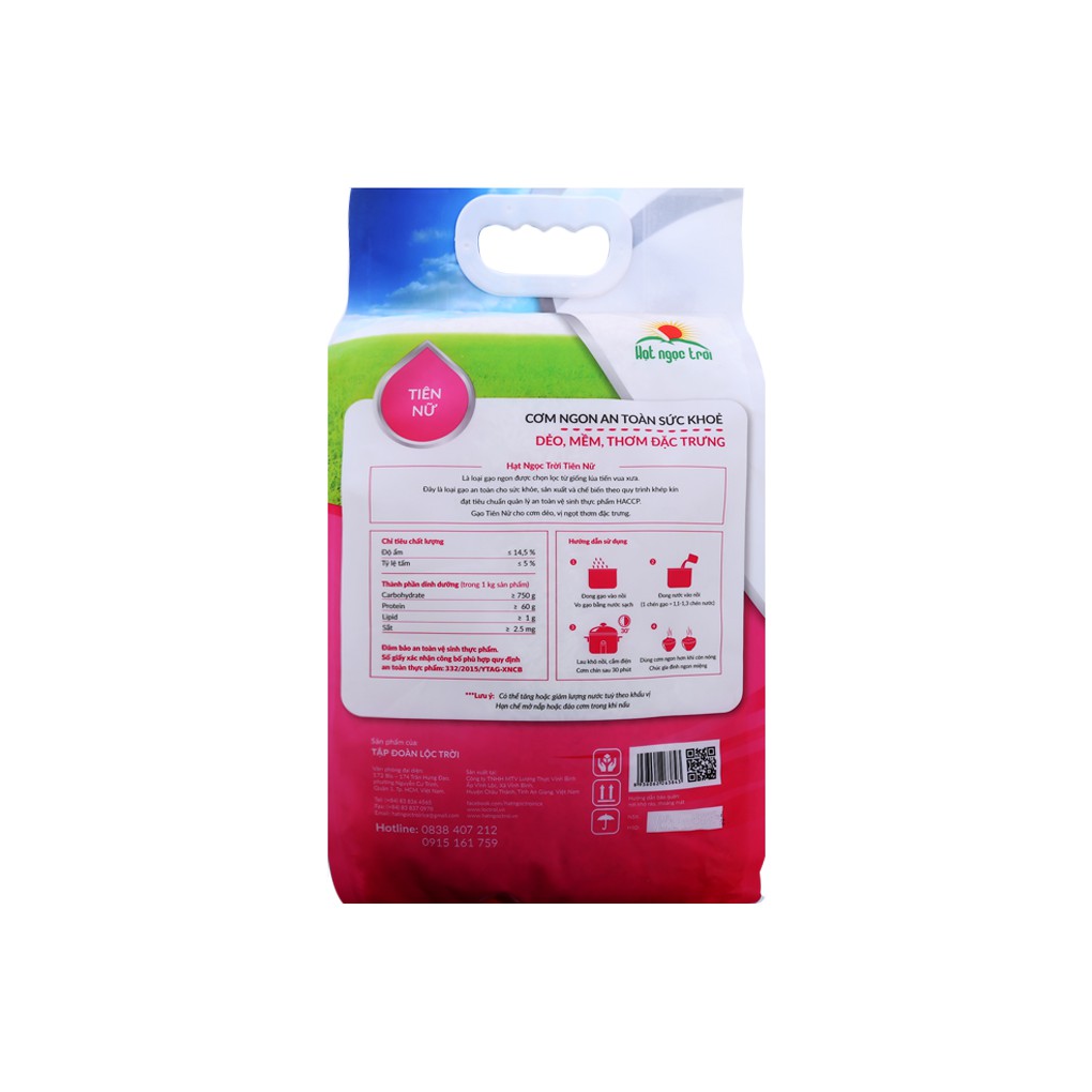 Gạo Hạt Ngọc Trời Tiên Nữ 5kg - giá sỉ | BigBuy360 - bigbuy360.vn