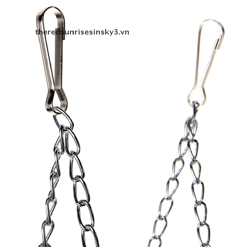 Đồ chơi xích đu treo lồng nhiều màu sắc đáng yêu dành cho chim vẹt đuôi dài yến phụng vẹt Mã Lai cưng