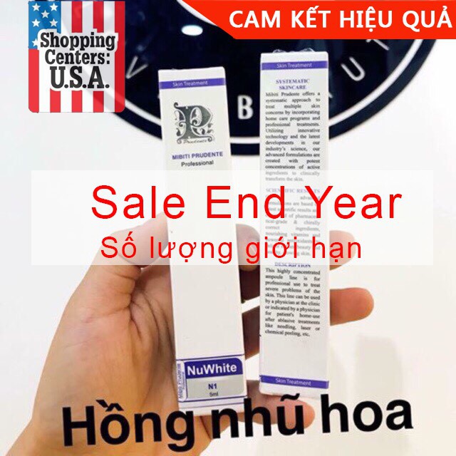 [Mã 254FMCGSALE giảm 8% đơn 500K] KEM LÀM HỒNG NHŨ HOA NUWHITE N1- Cam kết hiệu quả - Hàng nội Địa USA