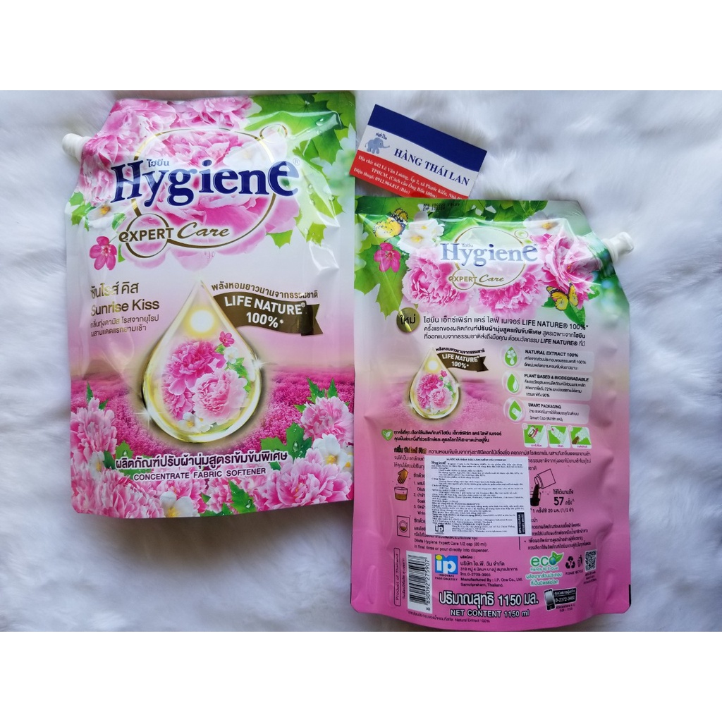 COMBO 8 BỊCH NƯỚC XẢ VẢI HYGIENE THÁI LAN ĐẬM ĐẶC