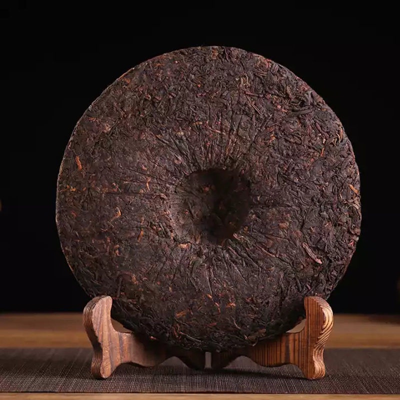 BÁNH TRÀ PHỔ NHĨ CHÍN MÃNH HẢI VÂN NAM 357 GRAM NĂM 2008