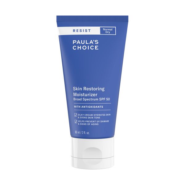 Kem Chống Nắng Chống Lão Hoá Dành Cho Da Khô Paula's Choice Resist Skin Restoring Moisturizer Broad Spectrum SPF 50 60ml