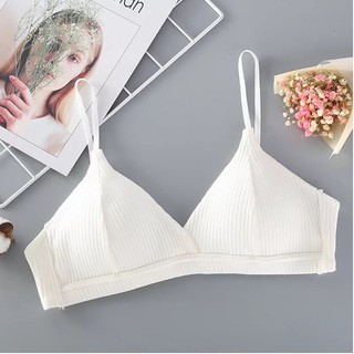Áo bra gân tăm cài sau phong cách mới