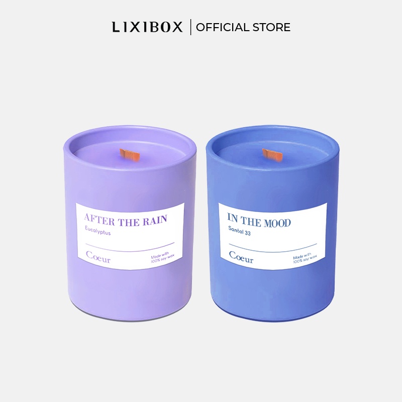 Combo 2 Nến Thơm Coeur 100% Sáp Đậu Nành