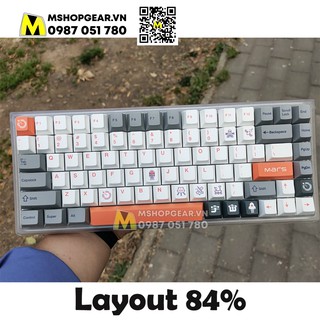 Keycap Sao hỏa – Mars thick pbt cherry profile dye-sub