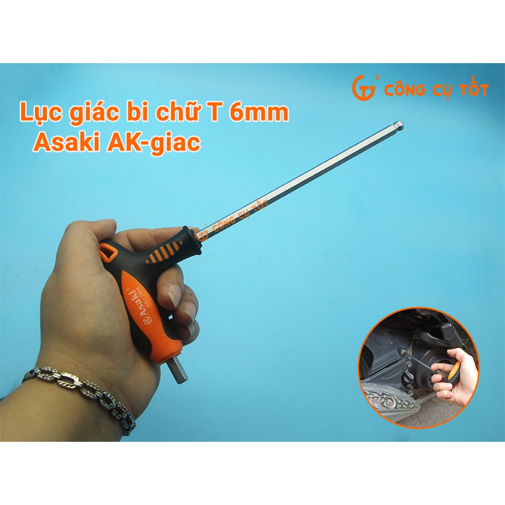 Lục giác bi chữ T Asaki Ak-giác