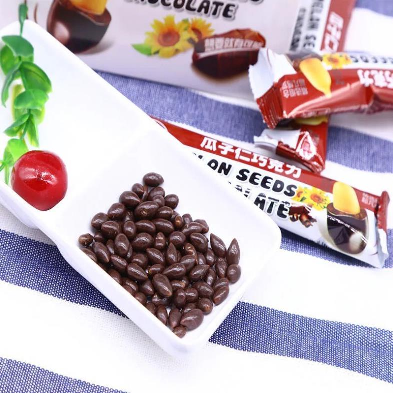 KẸO SOCOLA NHÂN HƯỚNG DƯƠNG THƠM BÙI - MÓN QUÀ VẶT LẠ MIỆNG - ĂN VẶT NỘI ĐỊA