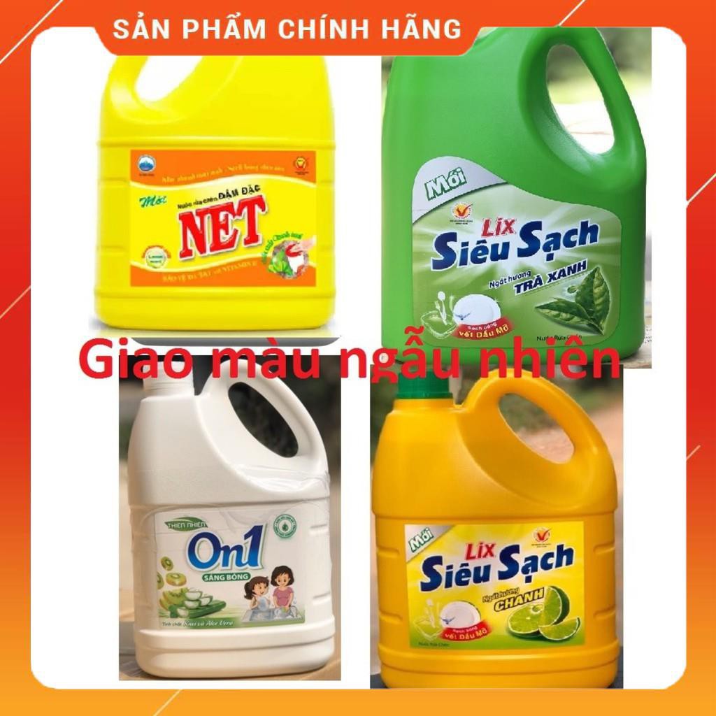 Nước rửa Chén Lix Trà xanh 1,5kg