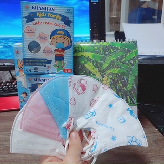 10 cái khẩu trang y tế 3d cho bé