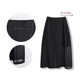 [Madelen] Chân Váy Chiffon Xẻ Chéo