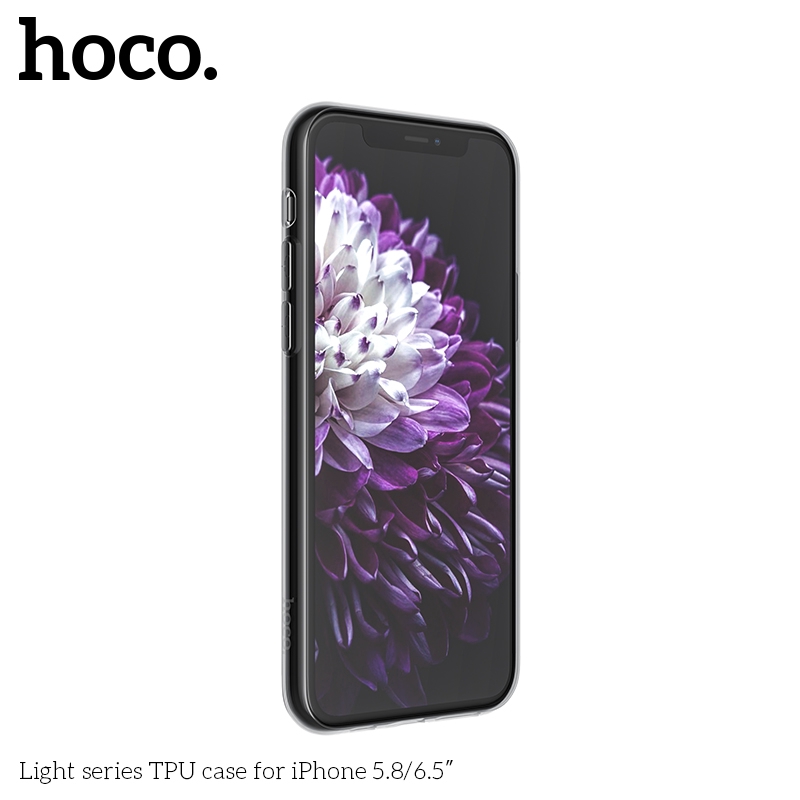 Ốp điện thoại hoco. chất liệu TPU mềm trong suốt cho Iphone 11 Pro Max 5.8 6.1 6.5