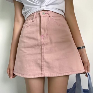 Chân váy jeans chữ A