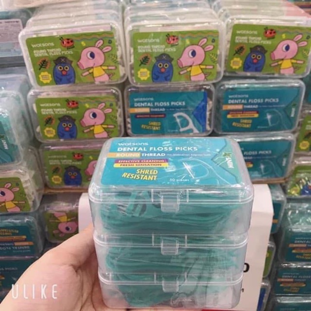 Combo 3 hộp chỉ nha khoa thái lan watsons