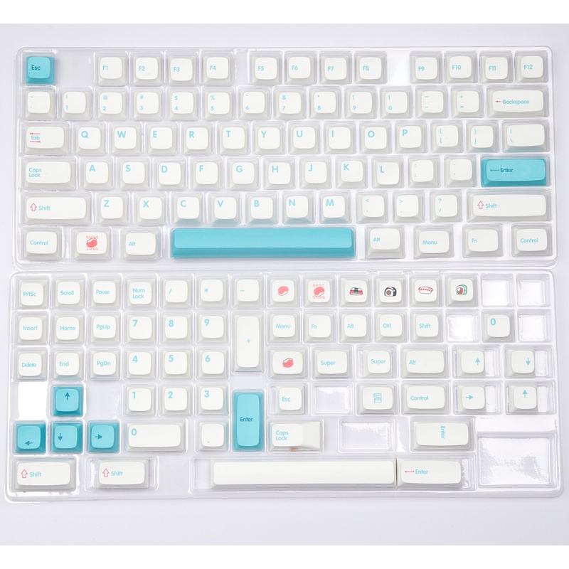 Sushi Keycap XDA Hồ sơ Nhật Bản Chủ đề 131 Phím PBT DYE-SUB Bàn phím cơ học Keycap