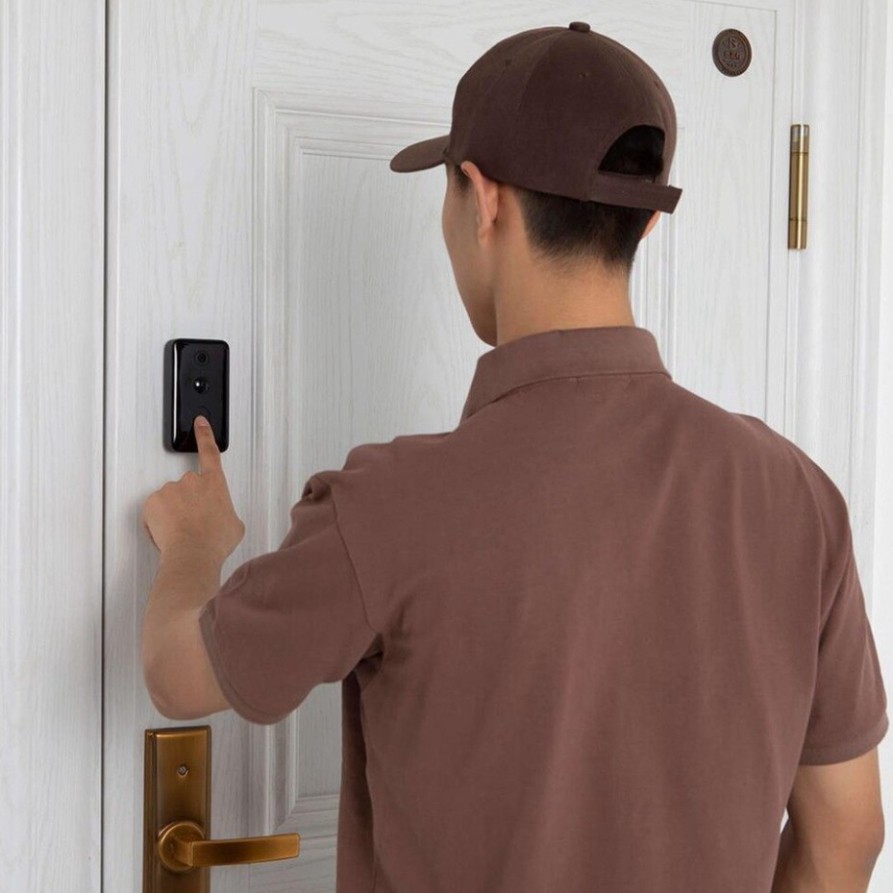 Chuông cửa hình thông minh XIAOMI Youpin Mijia Smart Doorbell 2 an toàn điều khiển từ xa chống trộm gia đình kết nối rẻ