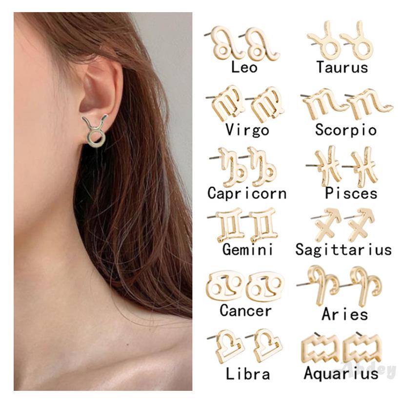 Khuyên Tai Hình 12 Cung Hoàng Đạo Đơn Giản Phổ Biến Dành Cho Nữ