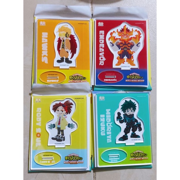 Standee Chibi Movie WHM My Hero Academia Shoto Deku Endeavor Rody