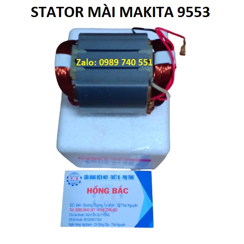 Stator, cuộn điện lắp máy mài 9553 NB