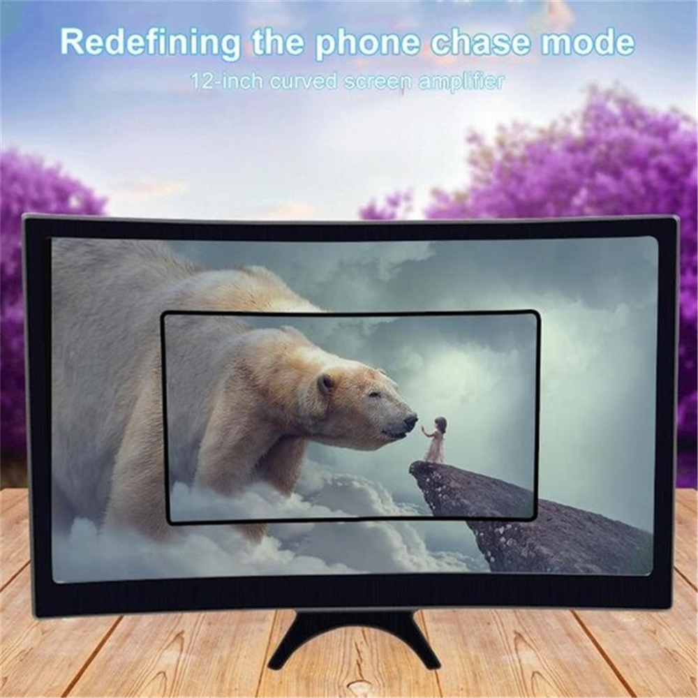 Kính Phóng Đại Màn Hình Điện Thoại 3d Hd 12 ''