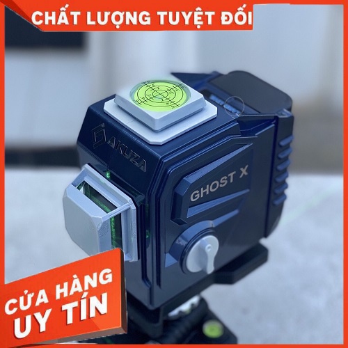 Máy cân bằng laser 12 tia Akuza Ghost X