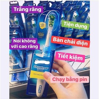 Bàn chải điện Oral b dùng pin