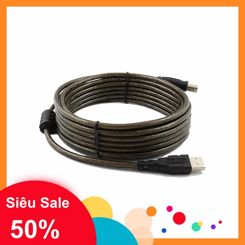 [5🌟][FREESHIP-150K] CÁP USB - CÁP MÁY IN NỐI DÀI UNITEK 1.5M ĐẾN 5M CAO CẤP [SALE]