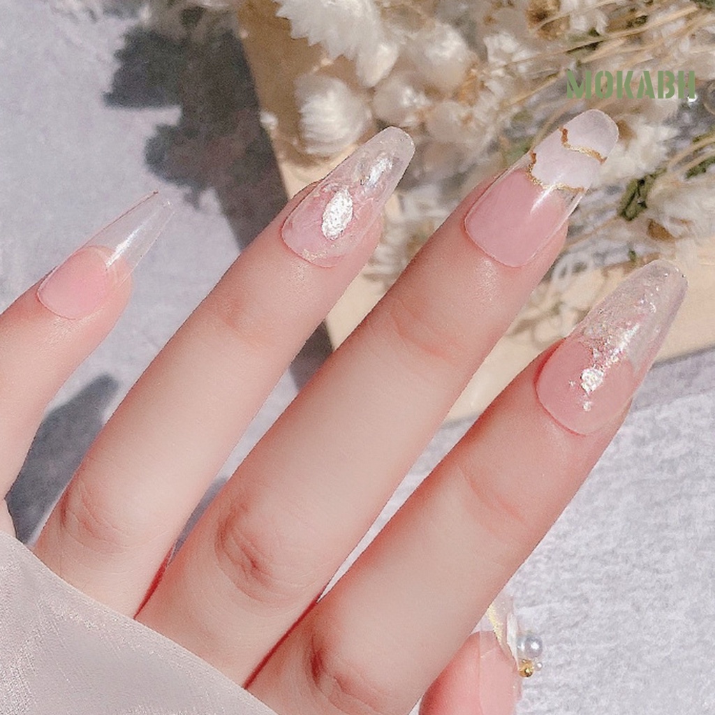 1 Hộp Sequin Hình Vỏ Sò Lấp Lánh Không Phai Màu Trang Trí Móng Cho Nữ