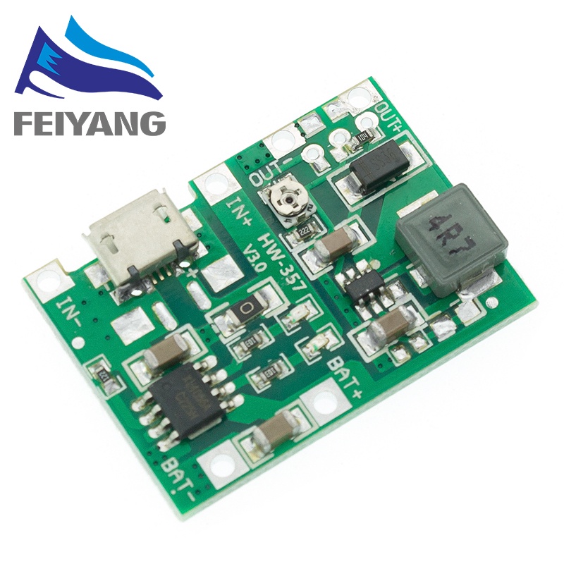 Mô Đun Sạc Pin Lithium 3.7v 9v 5v 2a 4.3-27v