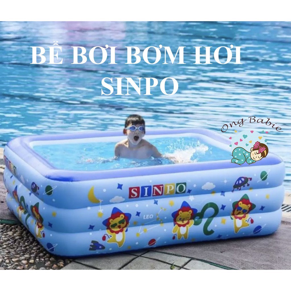 Bể bơi cao cấp Sinpo đủ loại,chống trơn,chống thủng,chống sẹp hàng nhập khẩu chất lượng cao cấp cho gia đình