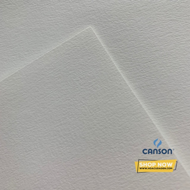 Giấy Vẽ Màu Nước Canson® 224gsm A4 Chính Hãng Pháp