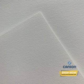 [DA ĐEN] Giấy Vẽ Màu Nước Canson® 224gsm A4 Chính Hãng Pháp
