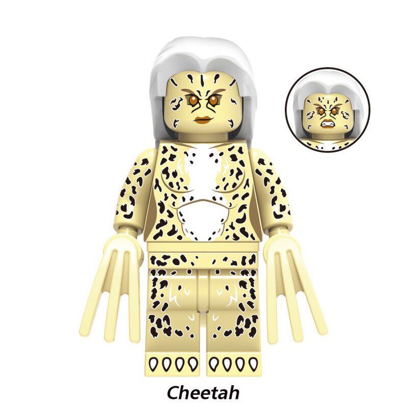 Mô Hình Đồ Chơi Nhân Vật Siêu Anh Hùng Diana Prince Barbara Minerva Steve Trevor Cheetah