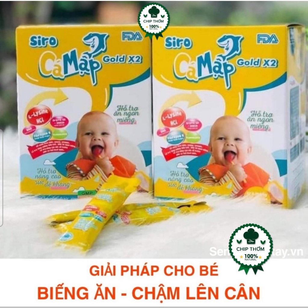 Siro Cá Mập Gold X2