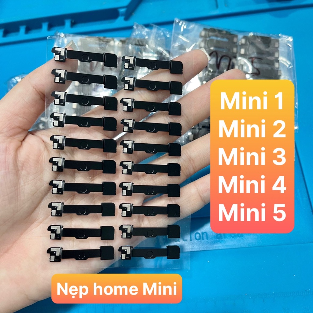 Nẹp home Mini1/2/3/4/5 Air1/3/10.5/12.9, không kèm ốc