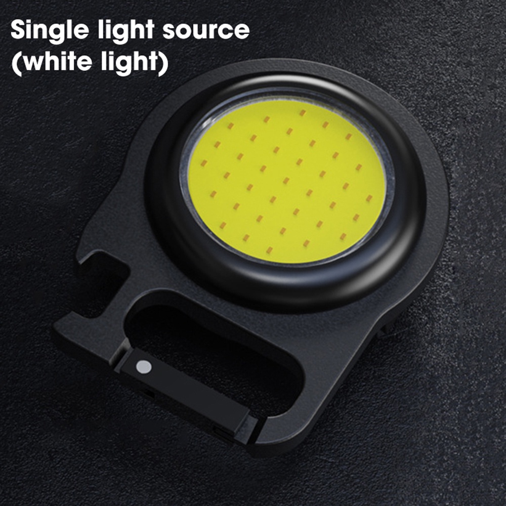 Đèn Pin Mini COB 3 Chế Độ Kèm Móc Khóa Tiện Dụng