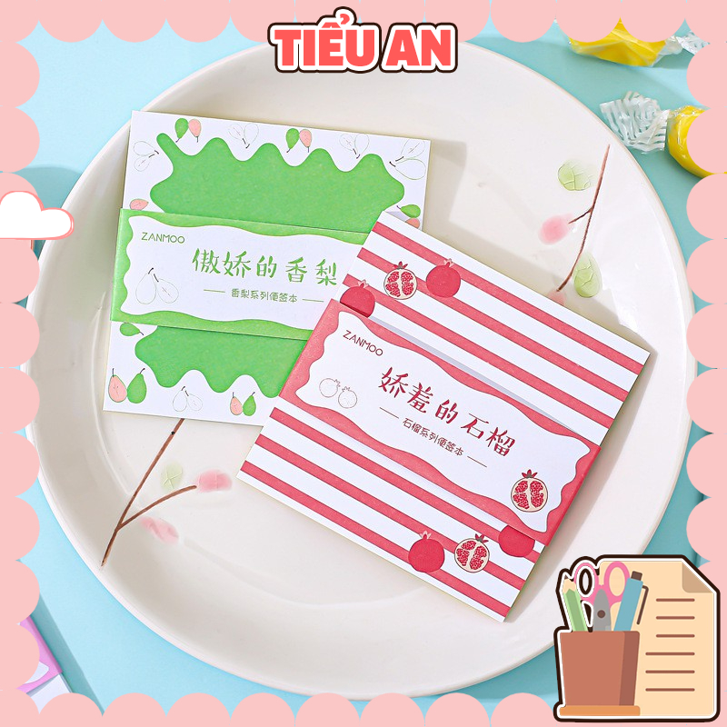 Giấy Note/ Ghi Chú Họa Tiết Nhiều Kiểu Dáng (30 Trang) - Ghi chú mọi việc