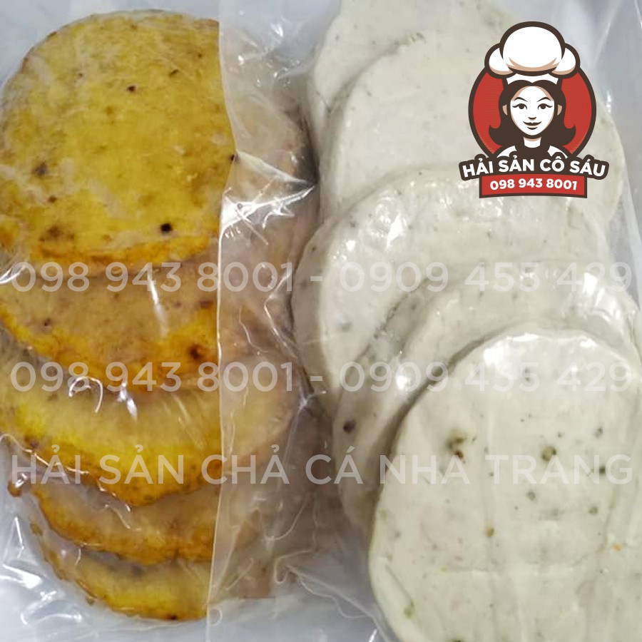 [1kg] Chả cá Hấp Nha Trang hàng chính gốc, thơm ngọt, ăn kèm hoặc nấu bún, bánh canh rất ngon, bảo quản ăn trong 3 thá