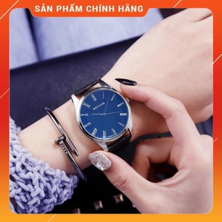 [Hàng Chính Hãng] Đồng hồ nam nữ Mstianq MS28 thời trang, mặt ám xanh tuyệt đẹp