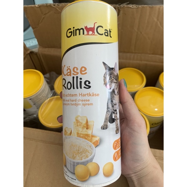 Viên cỏ mèo & phô mai Gimcat cho mèo